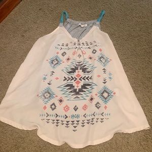 Breathable thin fabric Indian print blouse